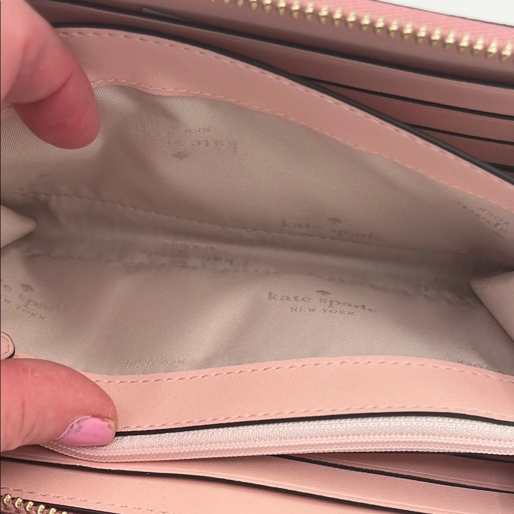 kate spade Pink Glitter Wallet - Picture 5 of 7